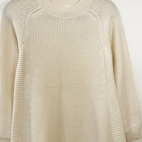 New Tuckernuck Ainsley Swing Mini Sweater Dress Cream Small - Picture 5 of 9